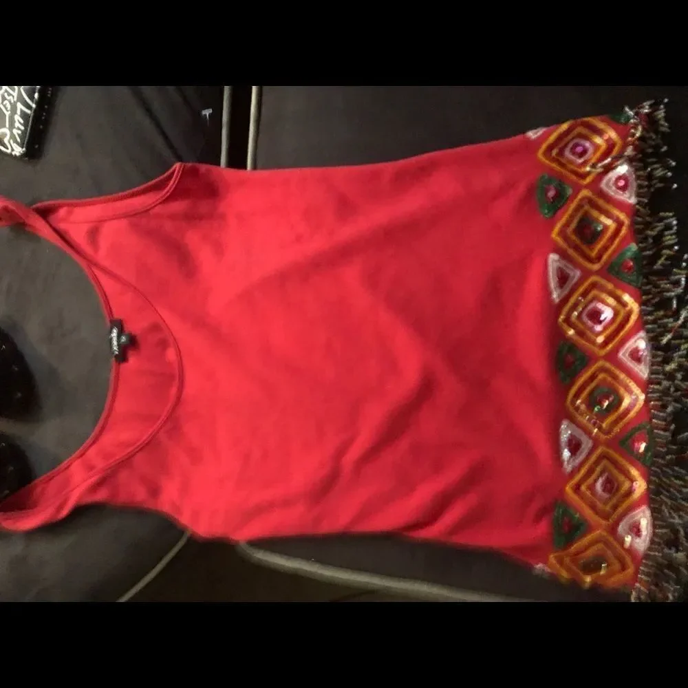 Red Tank Top by Awake - Picture 4 of 4